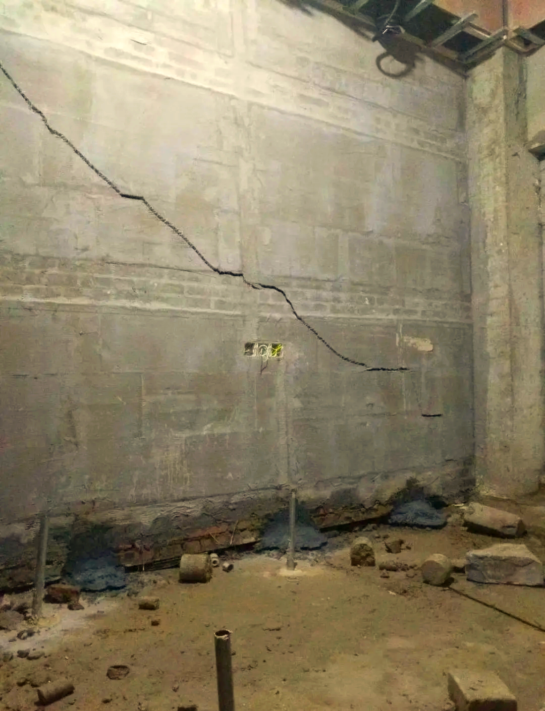 三门峡灵宝房屋下沉加固